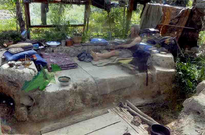 cabane-serre de transformation - intérieur 1